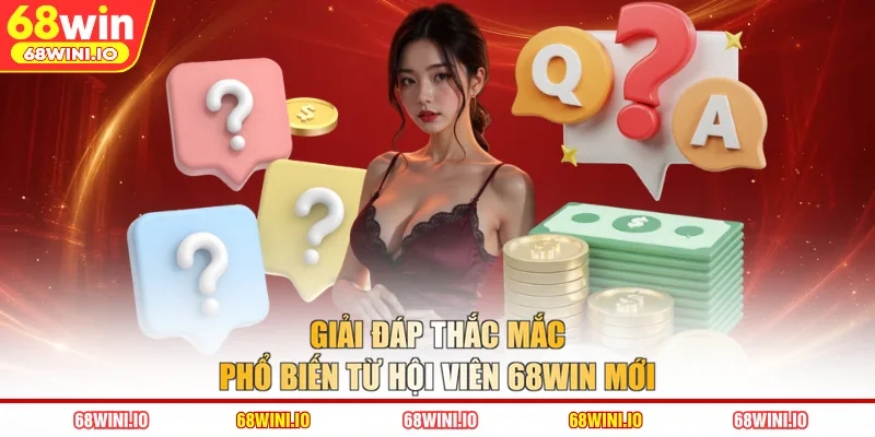 Giải đáp thắc mắc phổ biến từ hội viên 68WIN mới
