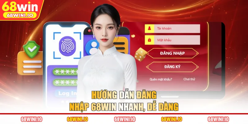 Hướng dẫn đăng nhập 68WIN nhanh dễ dàng