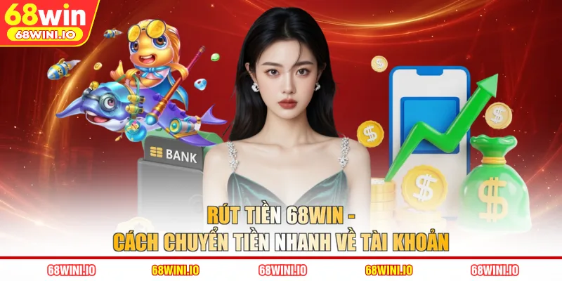 Rút Tiền 68WIN - Cách Chuyển Tiền Nhanh Về Tài Khoản